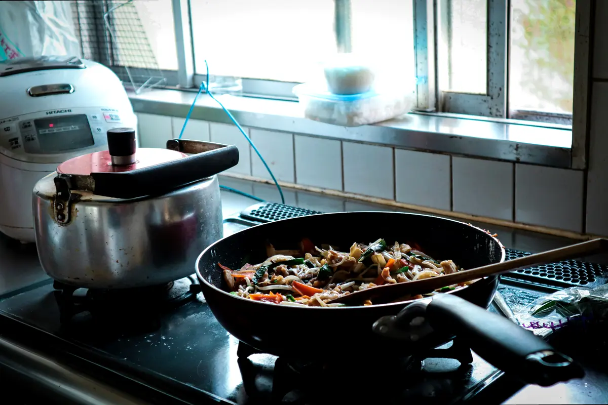초간단 레시피! 사천짜파게티 야끼우동 만들기 🍜