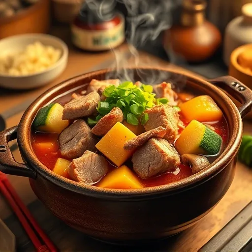 깊은 맛의 비결: 돼지찌개 황금 양념장 & 육수 만들기