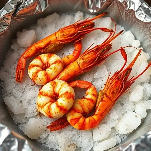 실패 없는 대하 소금구이: 호일 활용 핵심 노하우 (feat. 조리 시간)