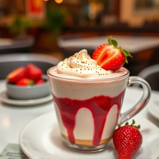 딸기 치즈케익 할리치노, 건강하게 즐기는 영양 성분 & 칼로리 분석