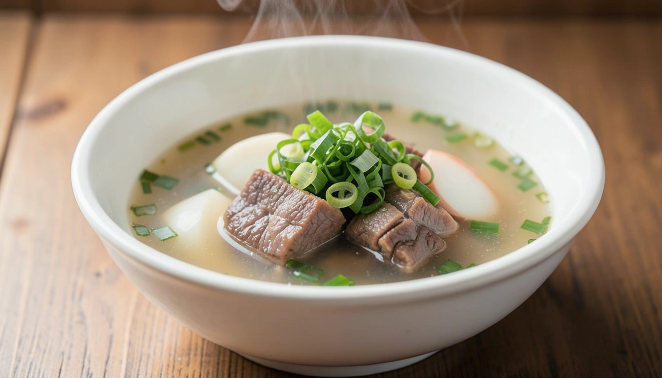 제사탕국 황금 레시피, 실패 없이 맛내는 핵심 과정