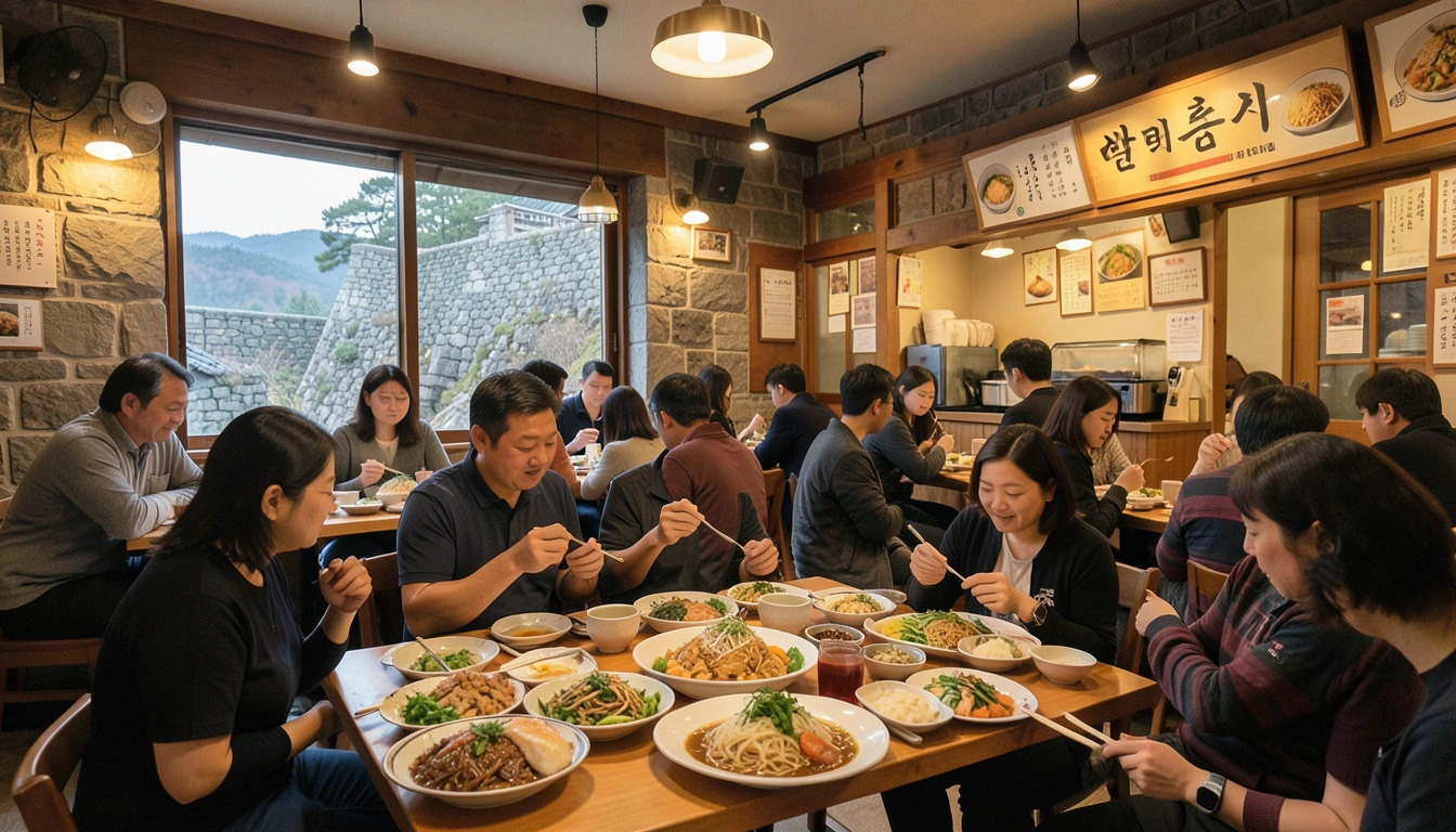 2. 당신의 취향은? 공산성 주변 식당 유형별 완전 분석