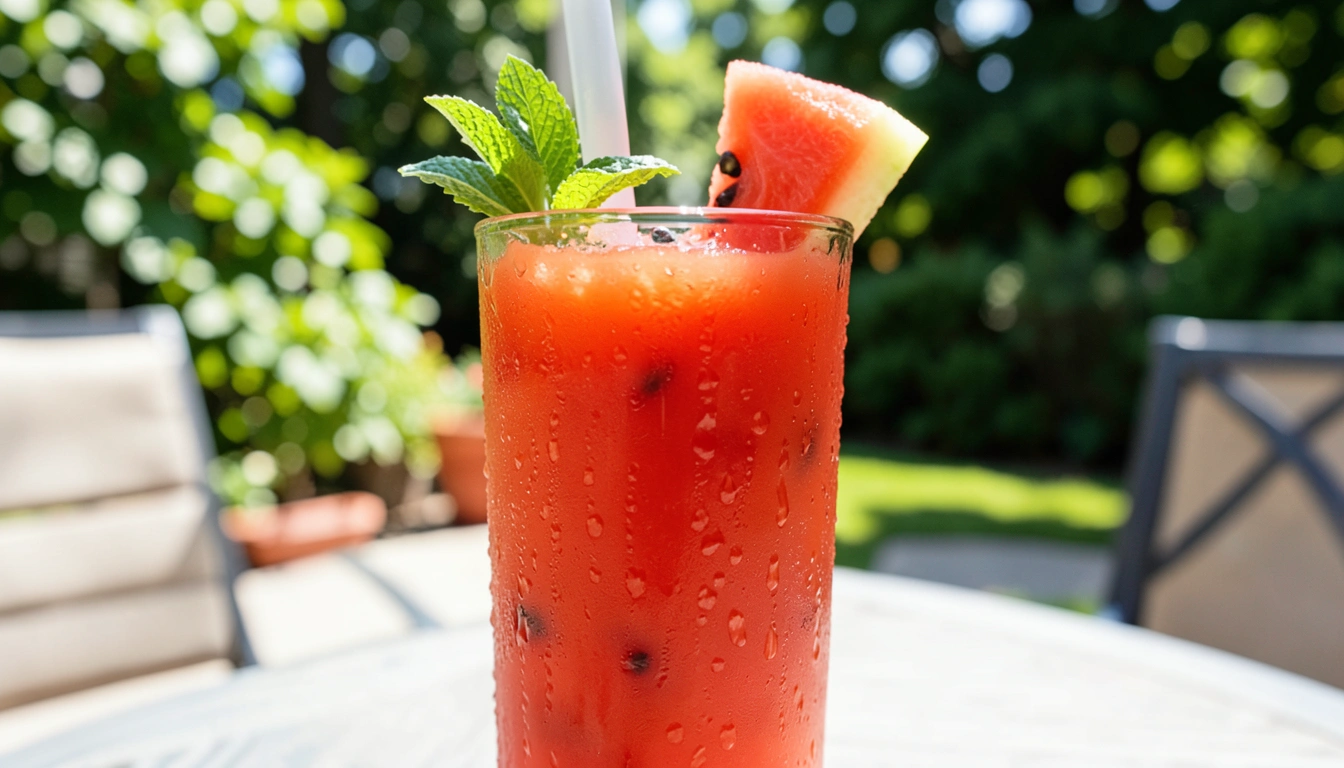 '카페 퀄리티' 수박주스 생과일, 집에서 완벽하게 만드는 비법!