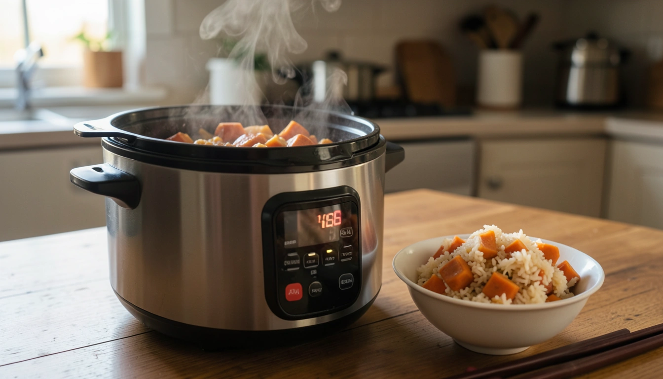 찰기 흐르는 고구마밥 황금 레시피: 전기밥솥부터 냄비까지