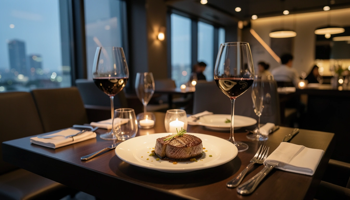 코스 구성과 스테이크 굽기, 놓칠 수 없는 디테일