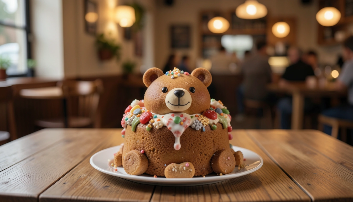 내 취향에 딱! 곰돌이 케이크 디자인 & 맛 기능성 분석