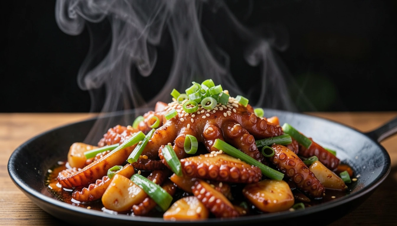 집에서 불맛 내는 쭈꾸미볶음 황금레시피: 핵심은 '이것'!