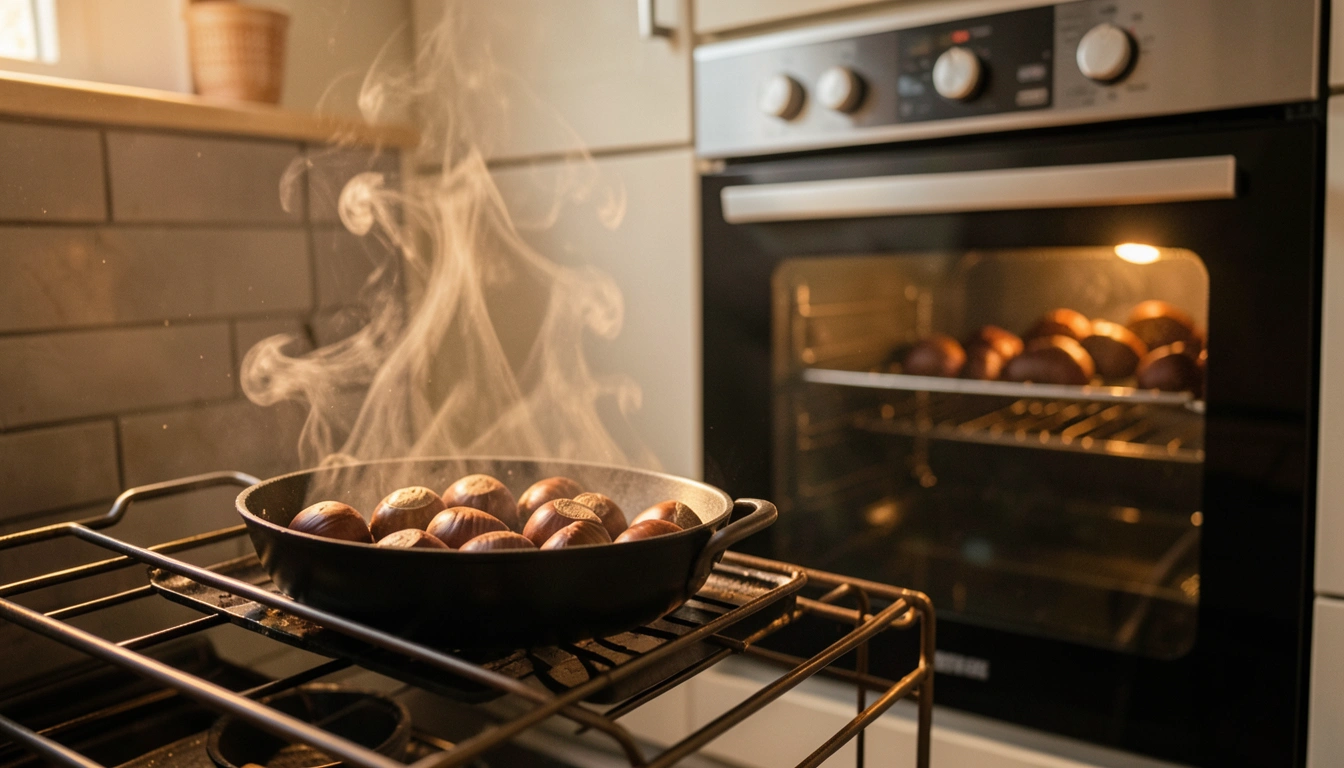 실패 없는 오븐 군밤만들기: 전처리부터 굽기까지