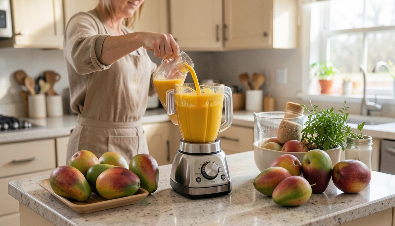 호텔급 망고퓨레의 비밀: 고품질 퓨레를 위한 고급 전략과 보관 노하우