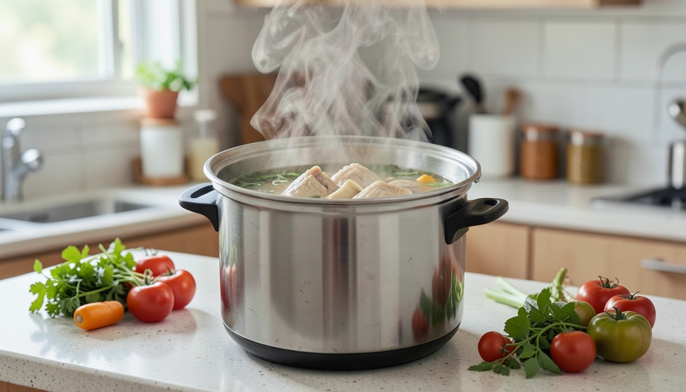 실패 없는 압력밥솥 삼계탕 황금 레시피 (단계별 완벽 가이드)