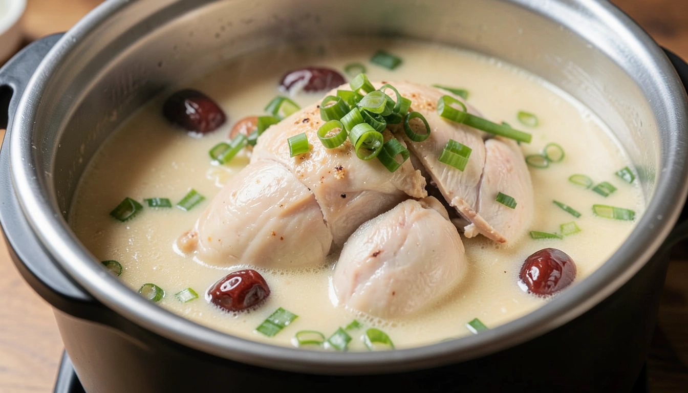 진짜 보양식은 다르다! 압력밥솥 삼계탕, 맛과 건강을 잡는 고급 전략